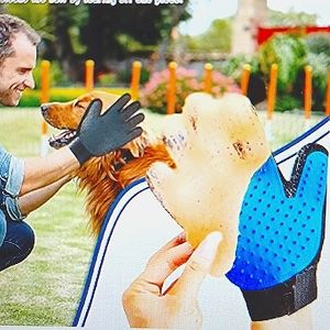 Pet Brush Grooming Glove
